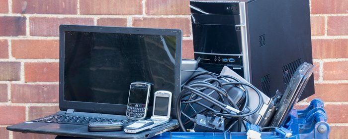 Weggeworfene Hardware